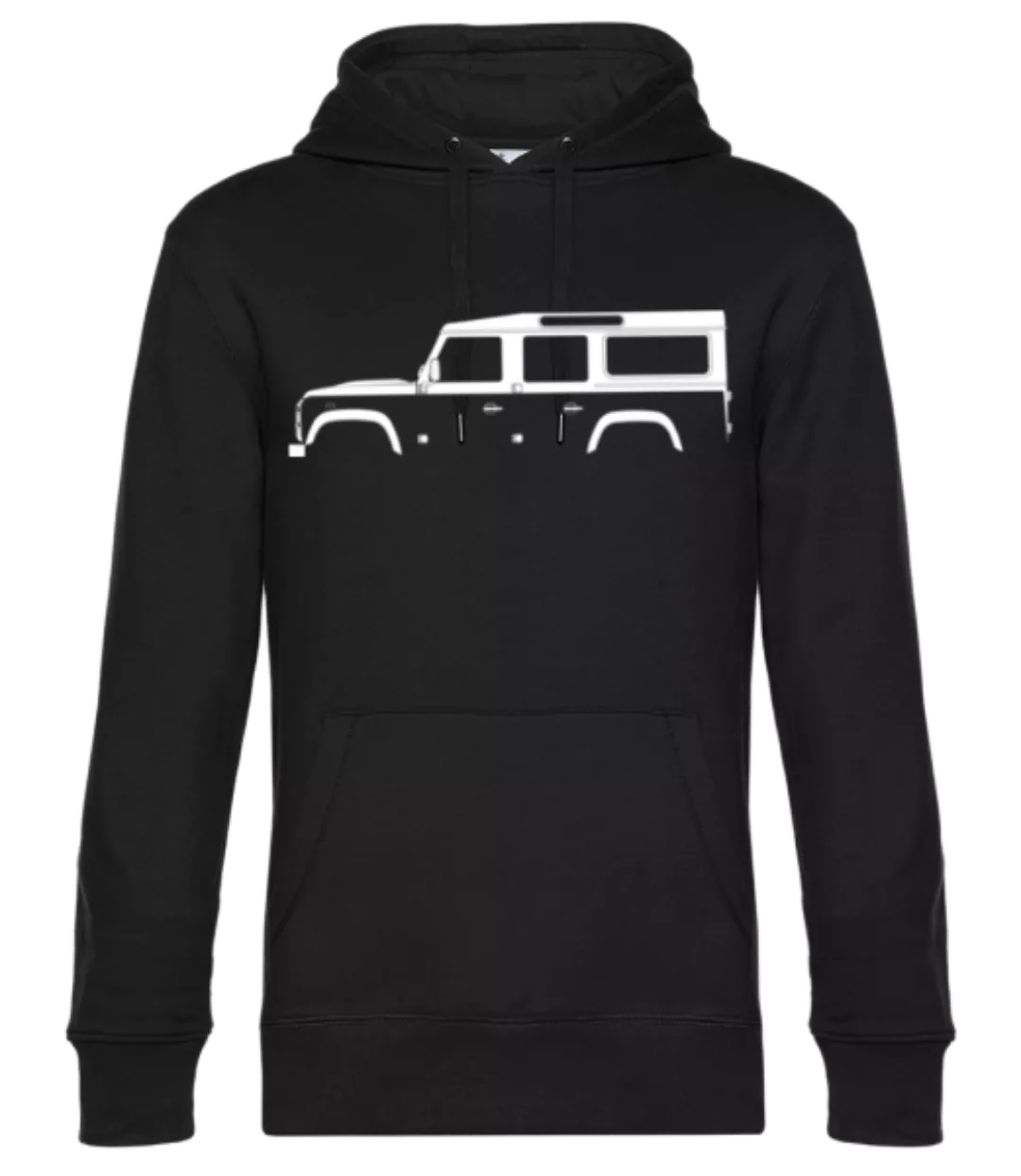 'Land Rover Defender 110' Silhouette · Unisex Premium Hoodie günstig online kaufen