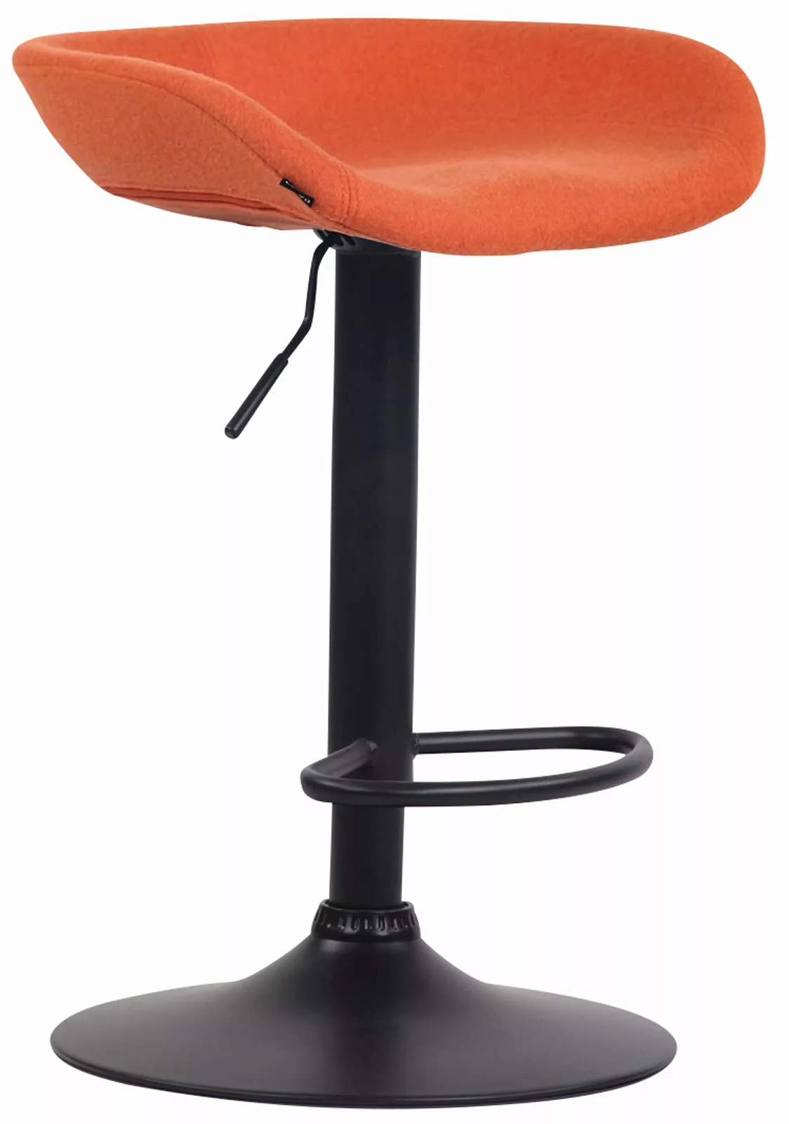 Barhocker Anaheim Filz Schwarz Orange günstig online kaufen