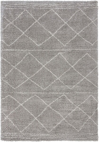 FLAIR RUGS Hochflor-Teppich »Kush Berber«, rechteckig, geometrisches Muster günstig online kaufen