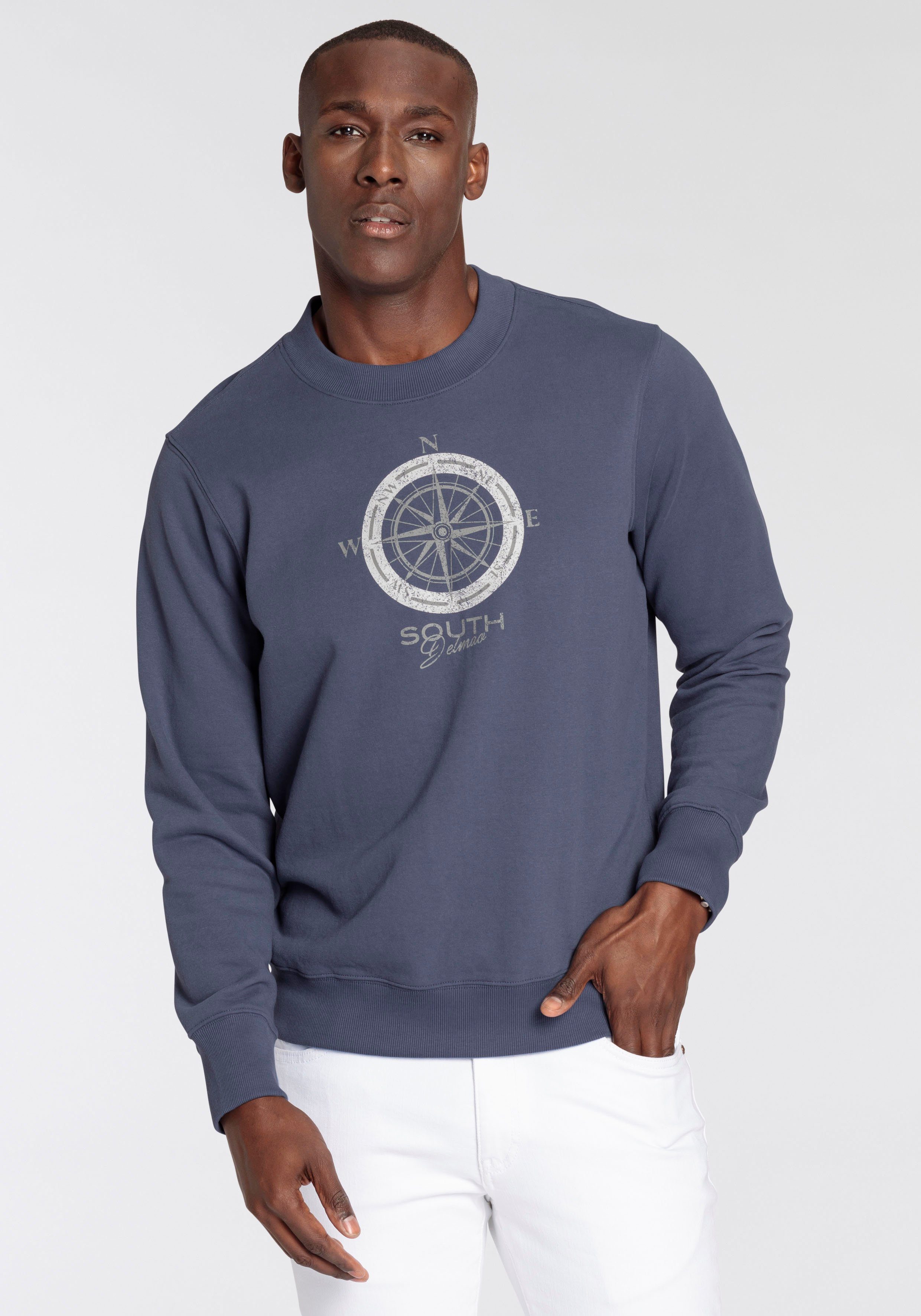 DELMAO Sweatshirt lange Ärmel, lässige Passform, günstig online kaufen