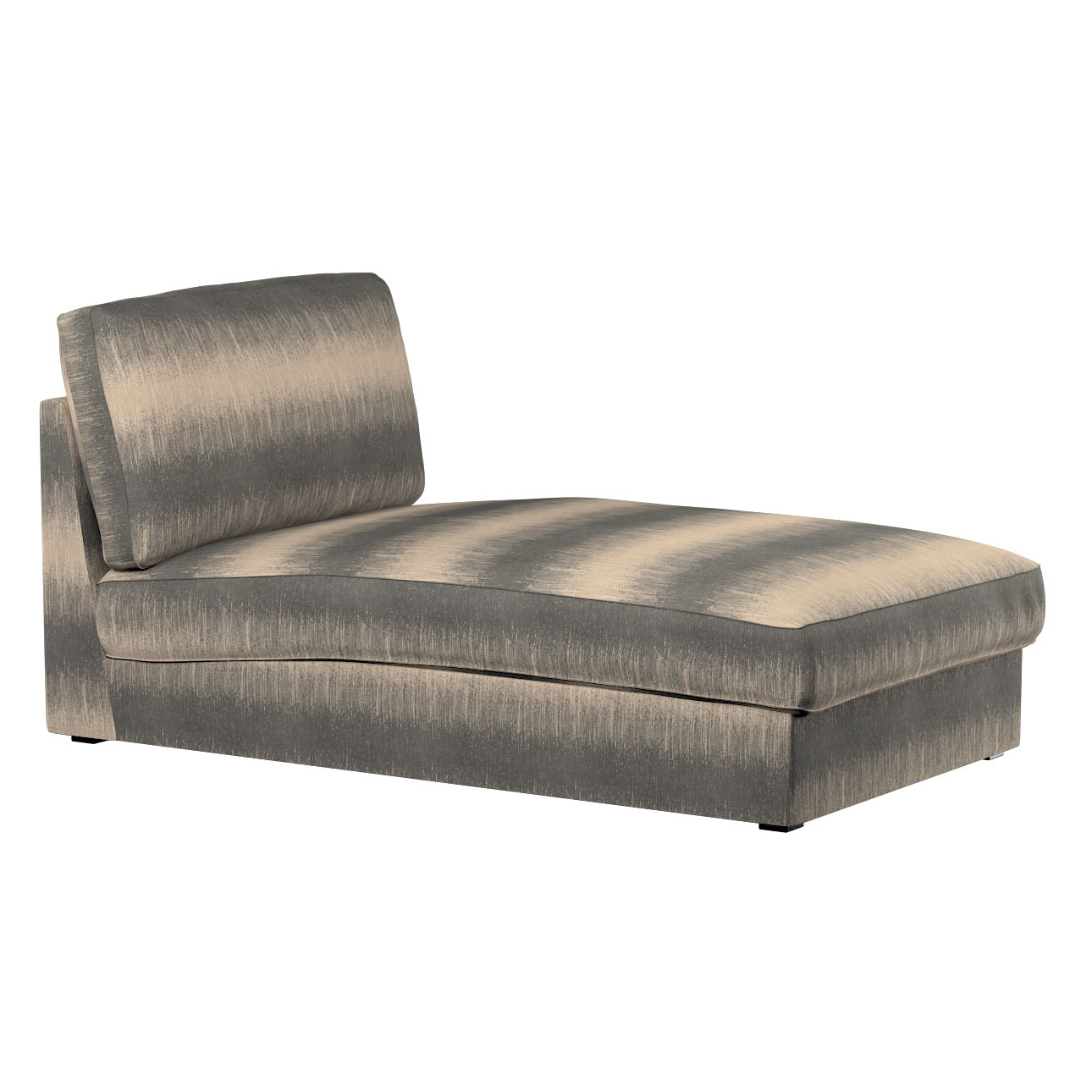 Bezug für Kivik Recamiere Sofa, grau-beige, Bezug für Kivik Recamiere, Livi günstig online kaufen