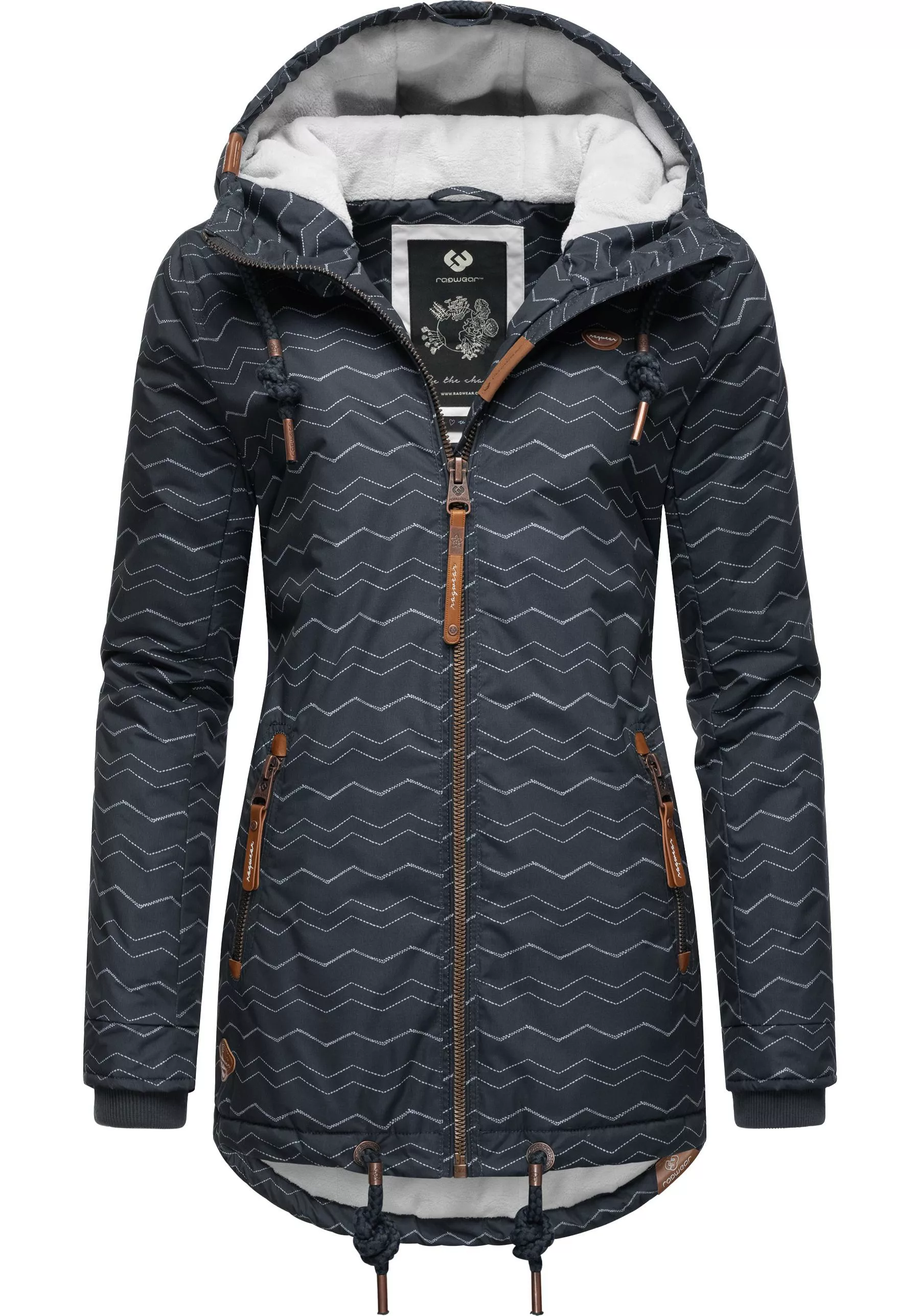 Ragwear Winterjacke "Zuzka Winter", mit Kapuze, Wasserdichter Winterparka m günstig online kaufen