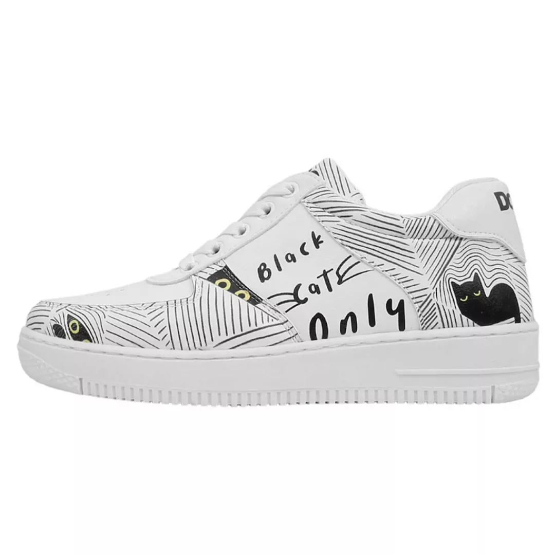 DOGO Sneaker "Damen Dice Sneakers Black Cats Only Vegan Damen Sneaker / fem günstig online kaufen