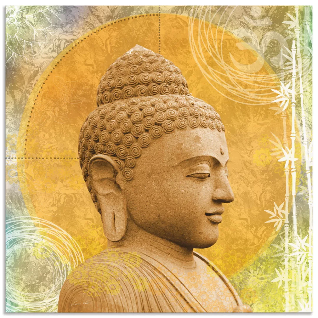 Artland Wandbild "Buddha II", Spa, (1 St.), als Alubild, Outdoorbild, Leinw günstig online kaufen