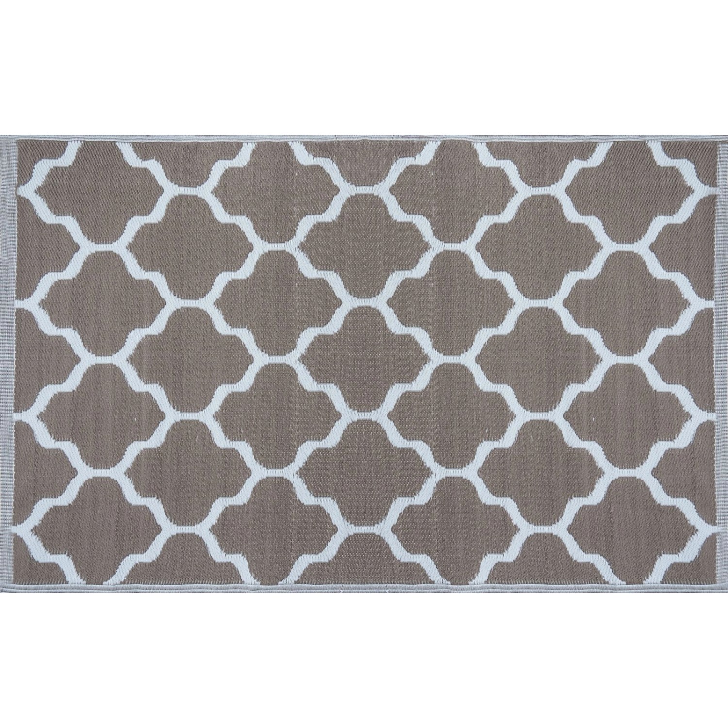 Jet-Line Outdoorteppich Kate Braun mit Geometrischen Mustern 120 x 180 cm günstig online kaufen