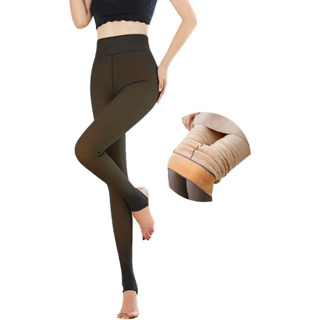 Truyuety Leggings Strumpfhosen Damen Winter Perfekt Beine abnehmen durchsch günstig online kaufen