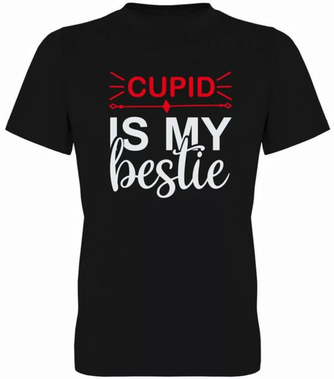 G-graphics T-Shirt Cupid is my Bestie Herren T-Shirt, mit Frontprint, zum V günstig online kaufen