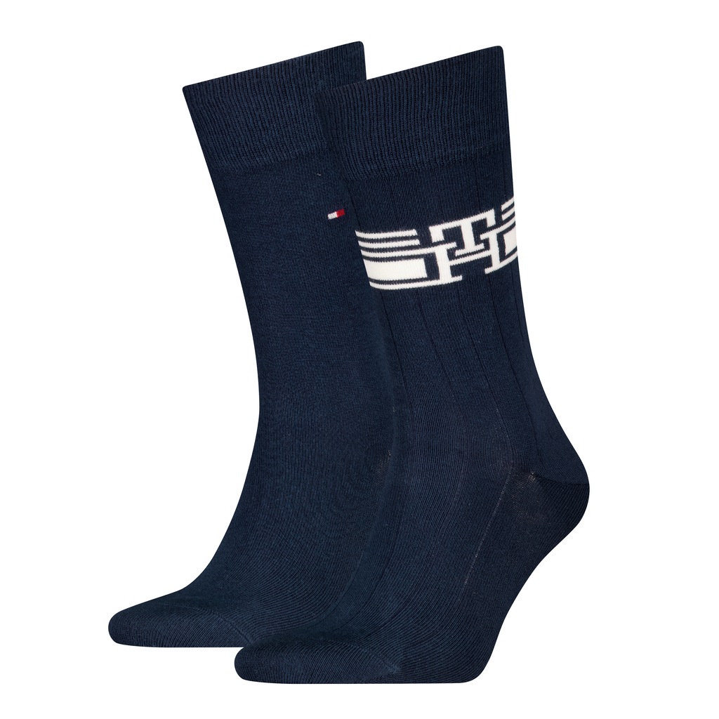 Tommy Hilfiger Socken "TH MEN SOCK 2P MONOGRAM STRIPE", (2 Paar), mit marka günstig online kaufen