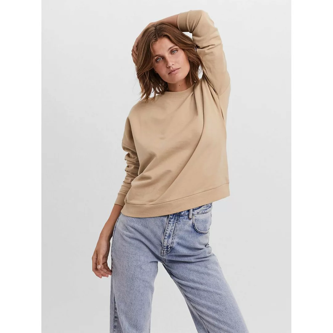 Vero Moda Octavia Sweatshirt XL White Pepper günstig online kaufen