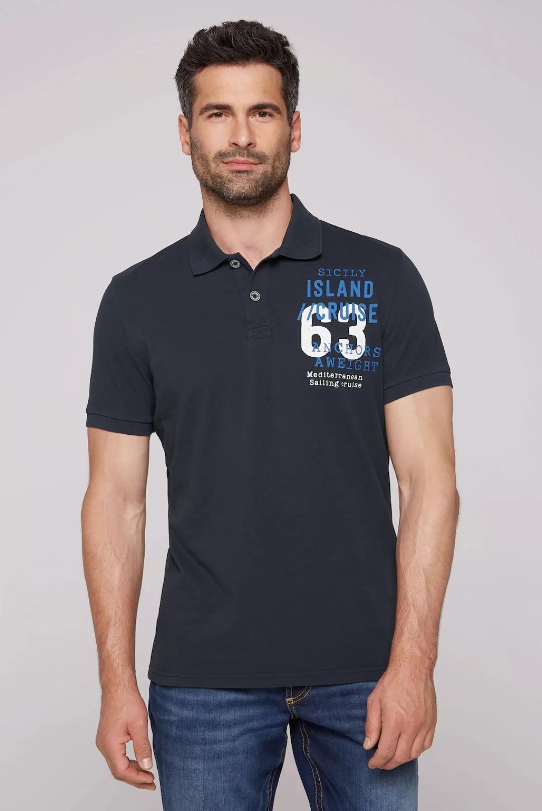 CAMP DAVID Poloshirt, aus Baumwolle günstig online kaufen