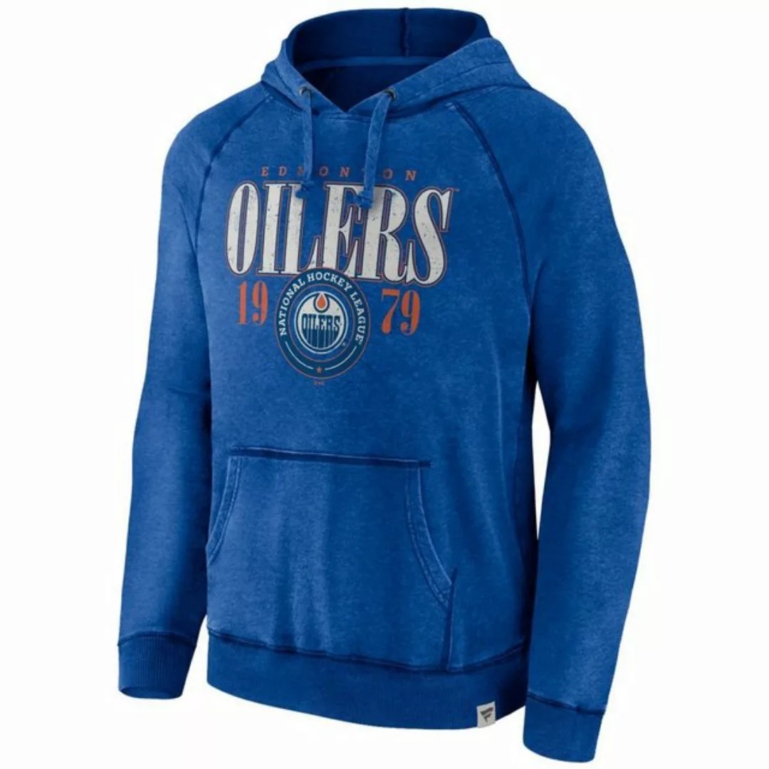 Fanatics Kapuzenpullover Edmonton Oilers NHL Heather Frech Terry günstig online kaufen
