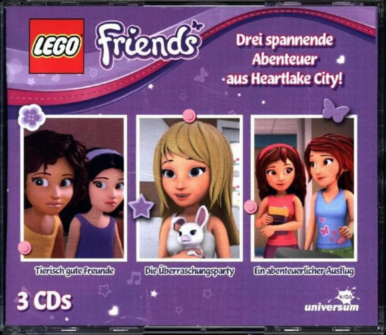 Leonine Hörspiel LEGO Friends Hörspielbox. Box.1, 3 Audio-CD günstig online kaufen