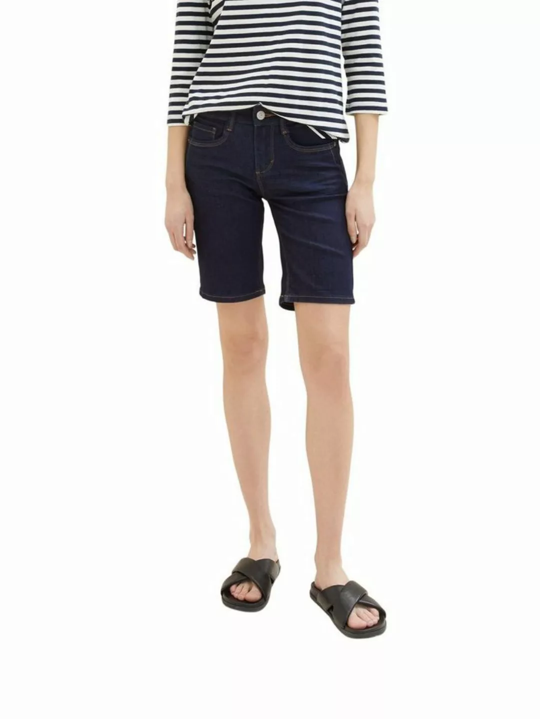 TOM TAILOR Jeansshorts Bermuda Shorts ALEXA SLIM 5343 in Blau günstig online kaufen