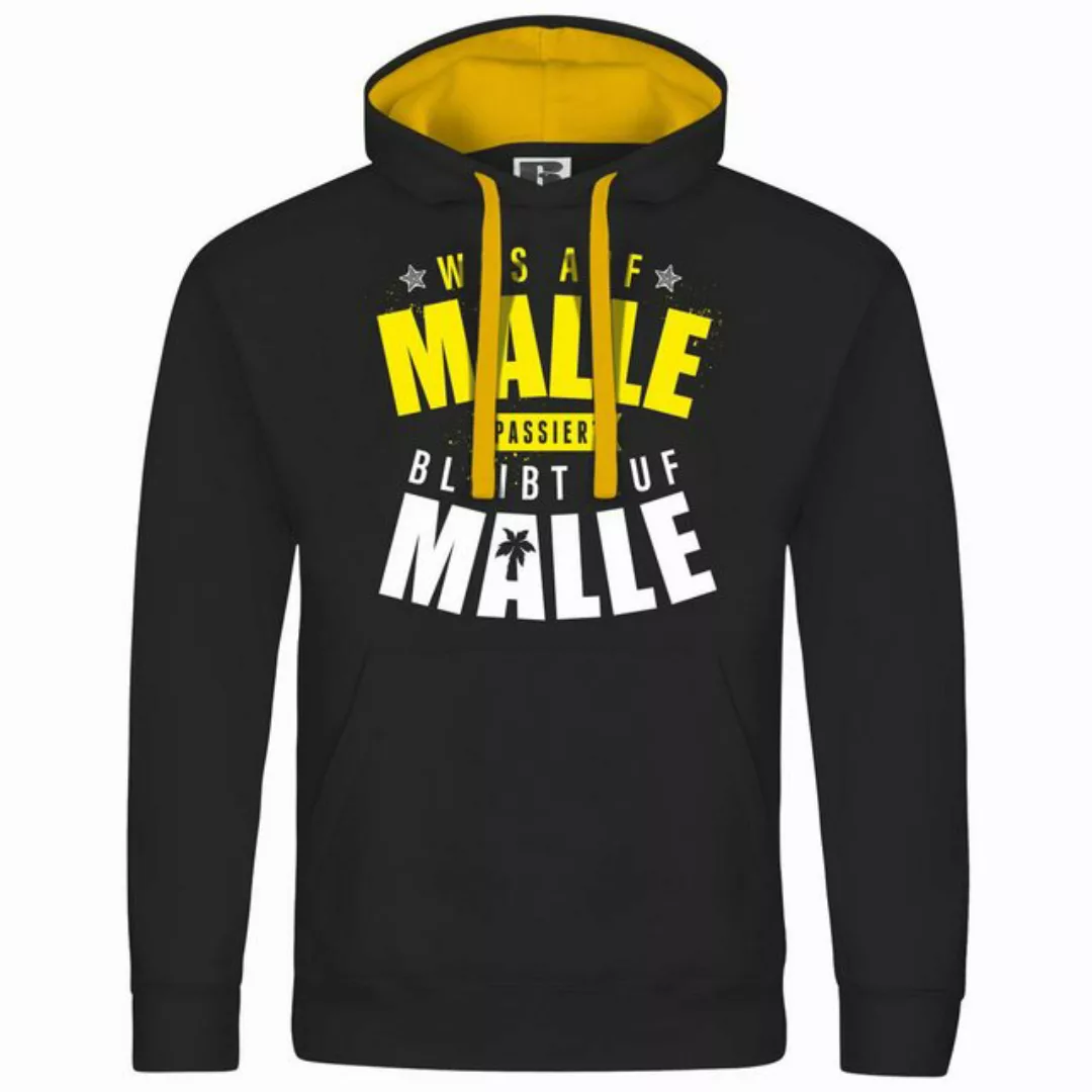 deinshirt Kapuzenpullover Herren Kapuzenpullover Was auf Malle passiert Mit günstig online kaufen