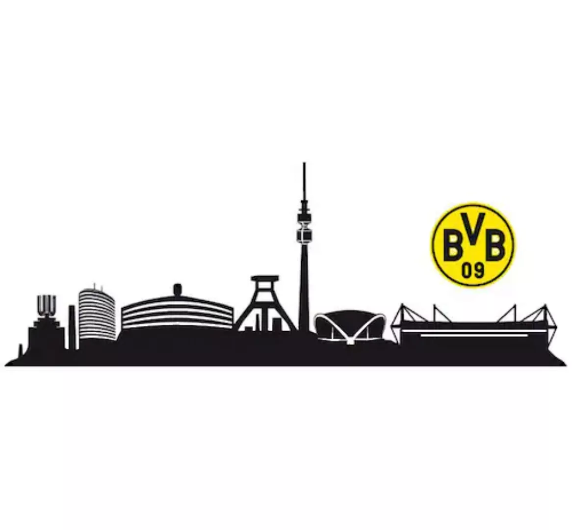 Wall-Art Wandtattoo "Fußball BVB Skyline mit Logo", (1 St.) günstig online kaufen