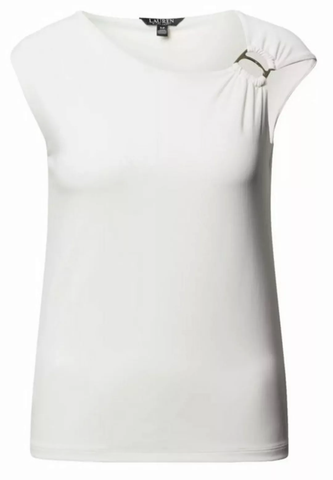 Lauren Ralph Lauren Blusentop Shirt T-Shirt Blouse mit asymmetrischem Aussc günstig online kaufen