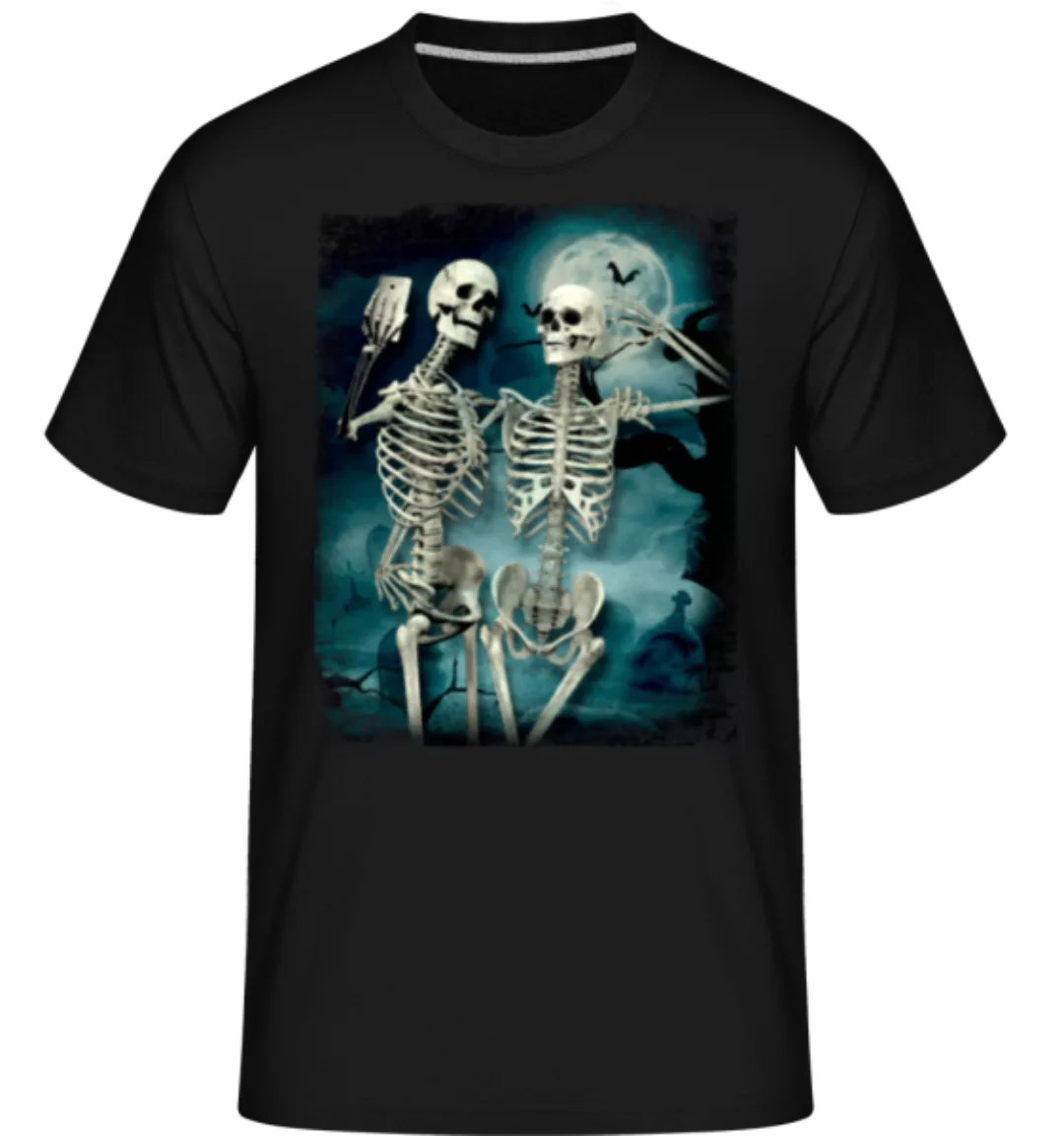 Skelett Selfie · Shirtinator Männer T-Shirt günstig online kaufen