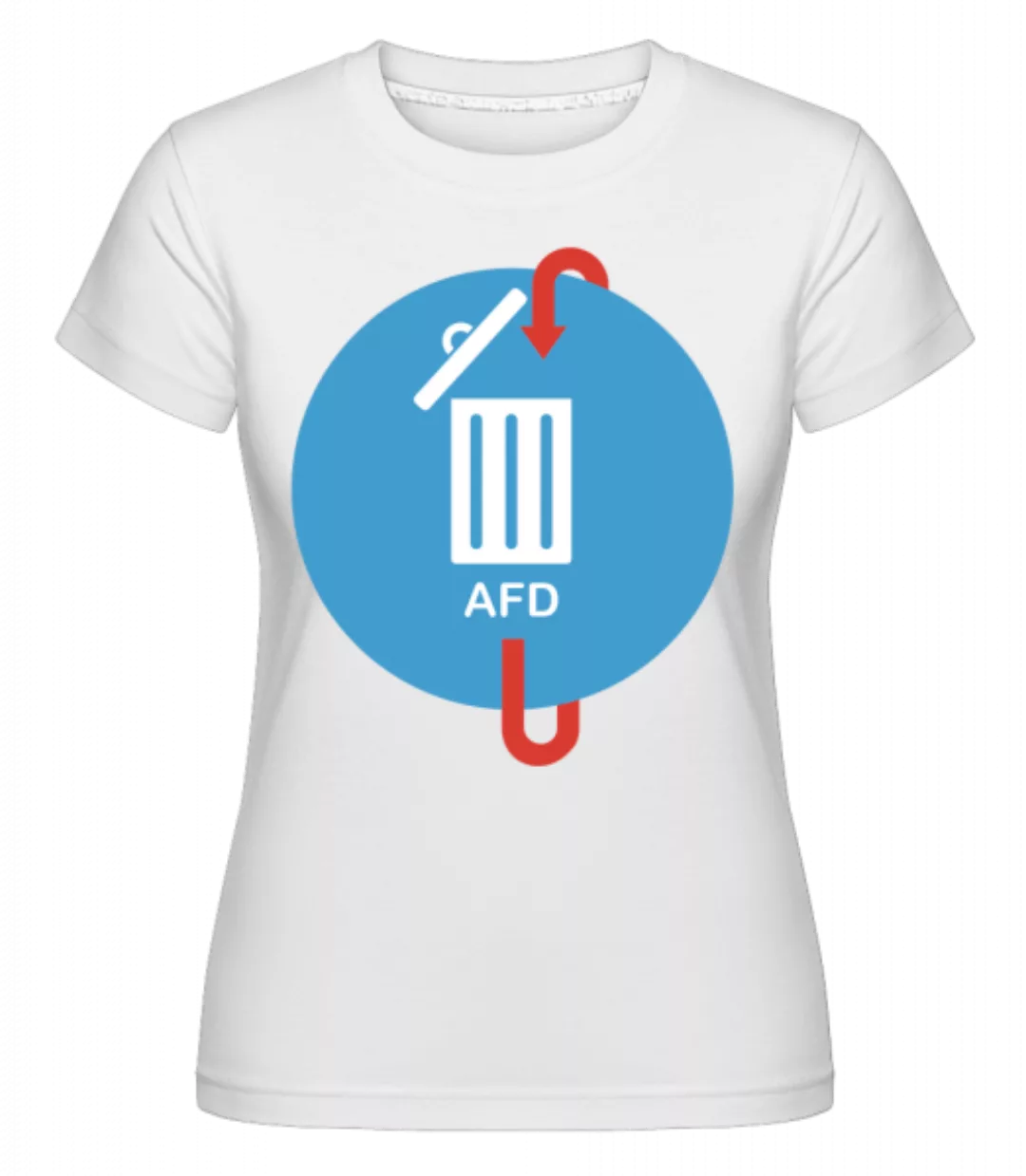 AFD Mülleimer · Shirtinator Frauen T-Shirt günstig online kaufen