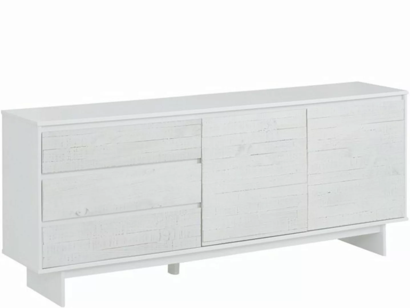 loft24 Mehrzweckschrank Marcy Sideboard aus Kiefer mit fühlbarer Holzstrukt günstig online kaufen