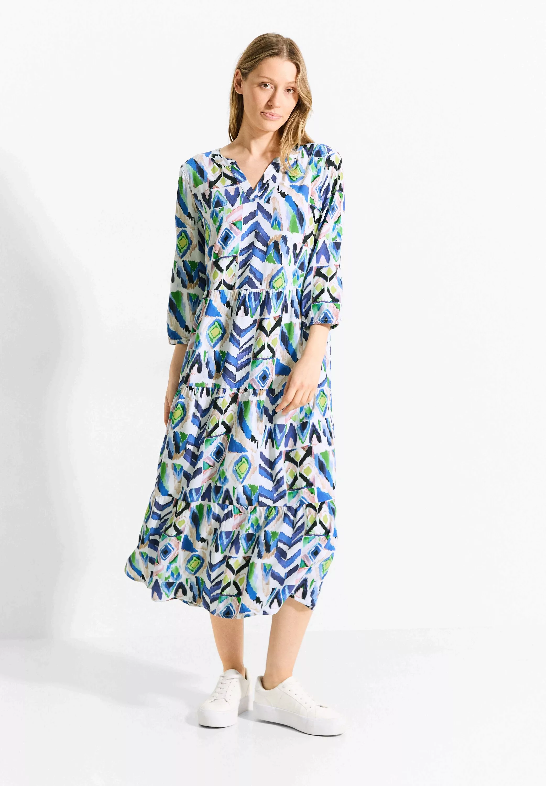 Cecil Sommerkleid Cecil / Da.Kleid / EOS_Midi Multi AOP Dress günstig online kaufen