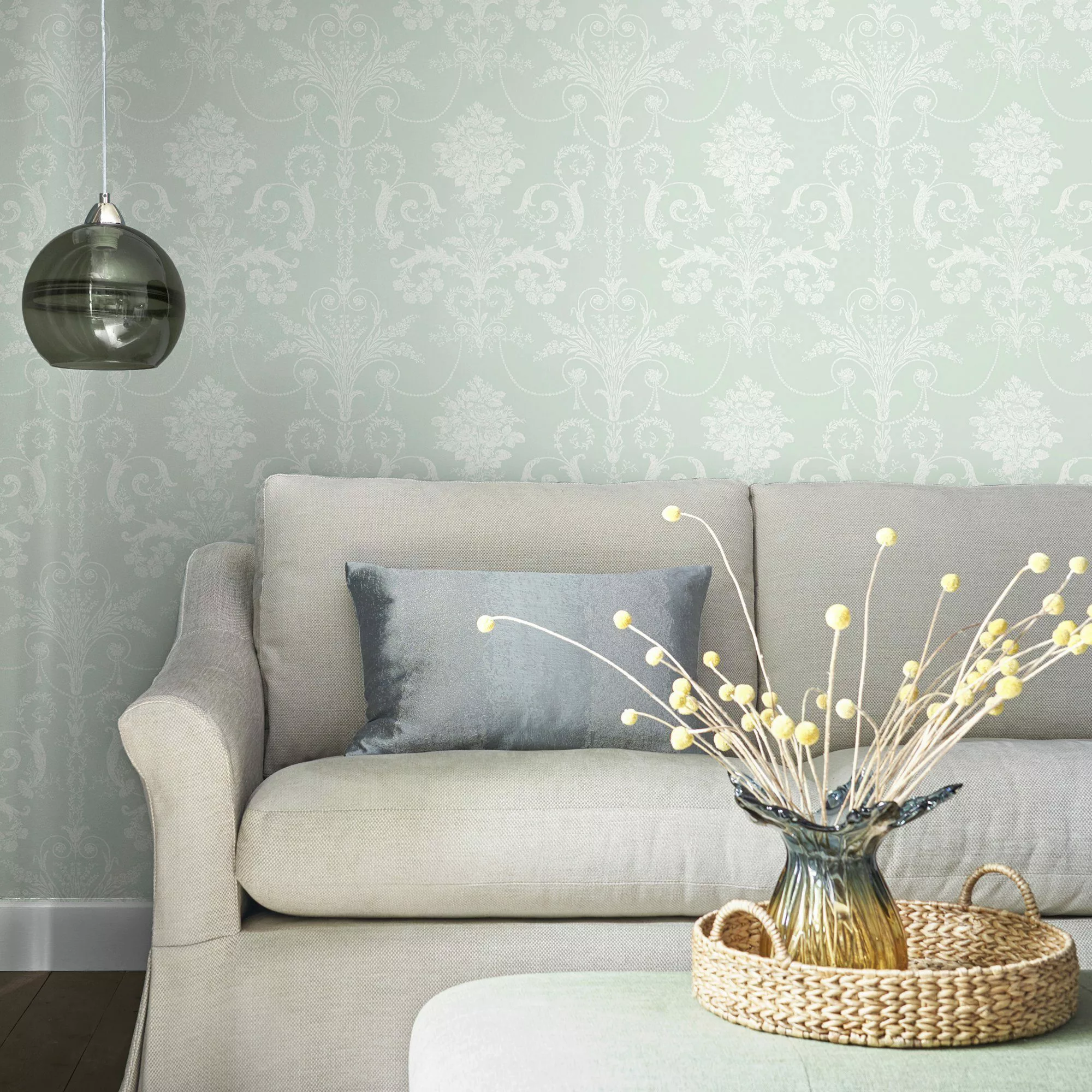 LAURA ASHLEY Vliestapete Josette, gemustert, FSC® günstig online kaufen