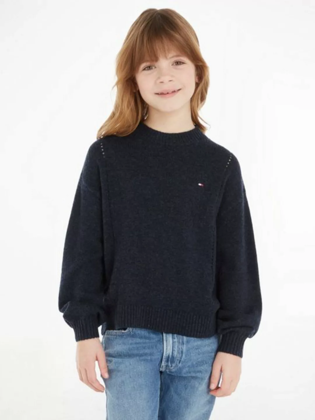 Tommy Hilfiger Rundhalspullover ESSENTIAL SOFT WOOL CNK SWEATER aus weicher günstig online kaufen