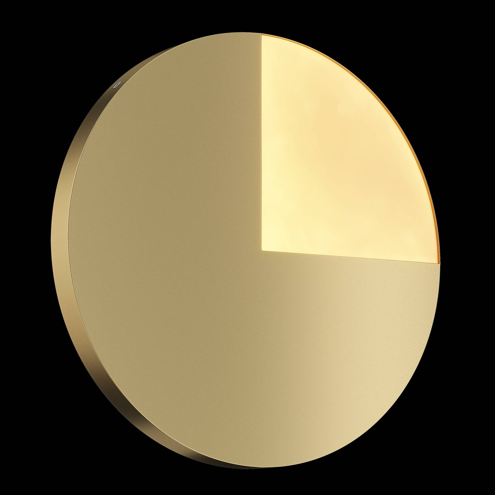 Maytoni Jupiter LED-Wandlampe, gold, Ø 44,8cm günstig online kaufen