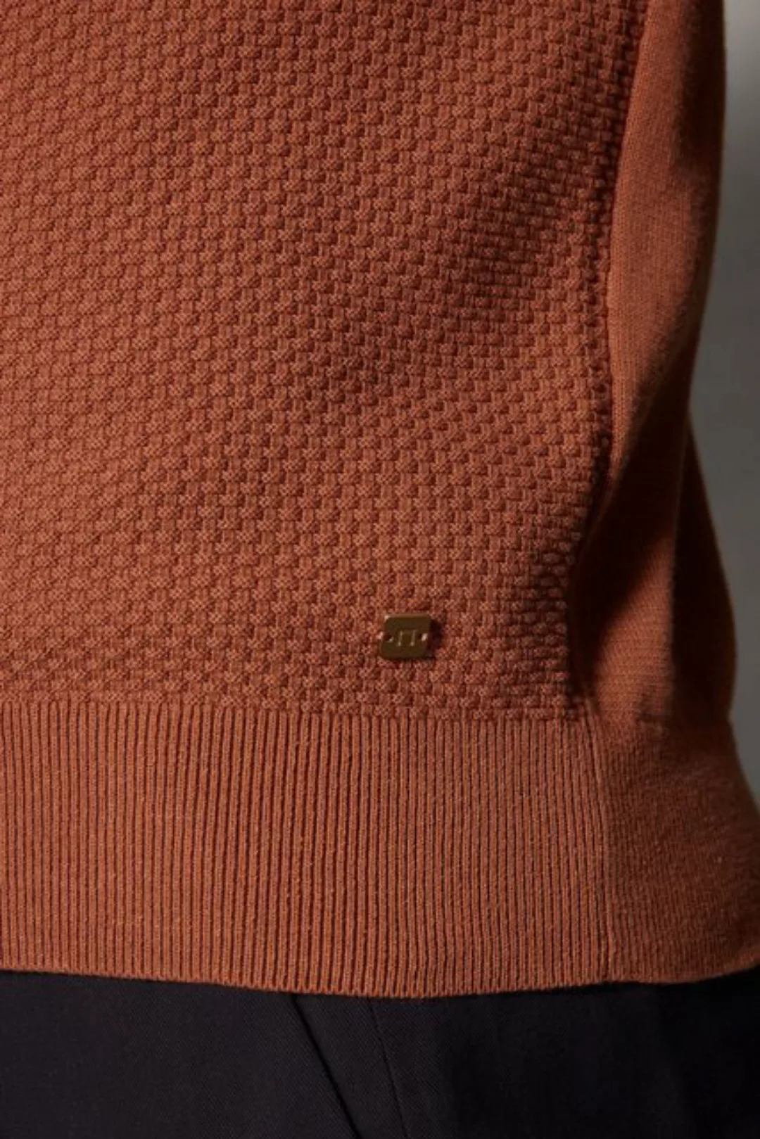 Next Polokragenpullover Regular Fit Kurzarm-Poloshirt mit Reißverschluss (1 günstig online kaufen