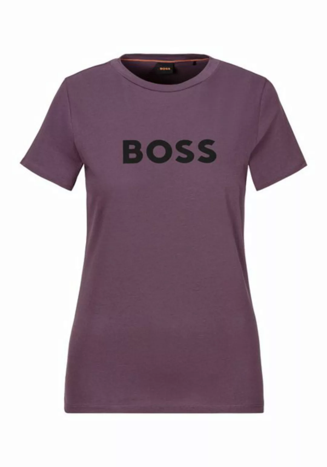 BOSS ORANGE T-Shirt C_Elogo_5 mit kontrastfarbenem BOSS-Schriftzug günstig online kaufen