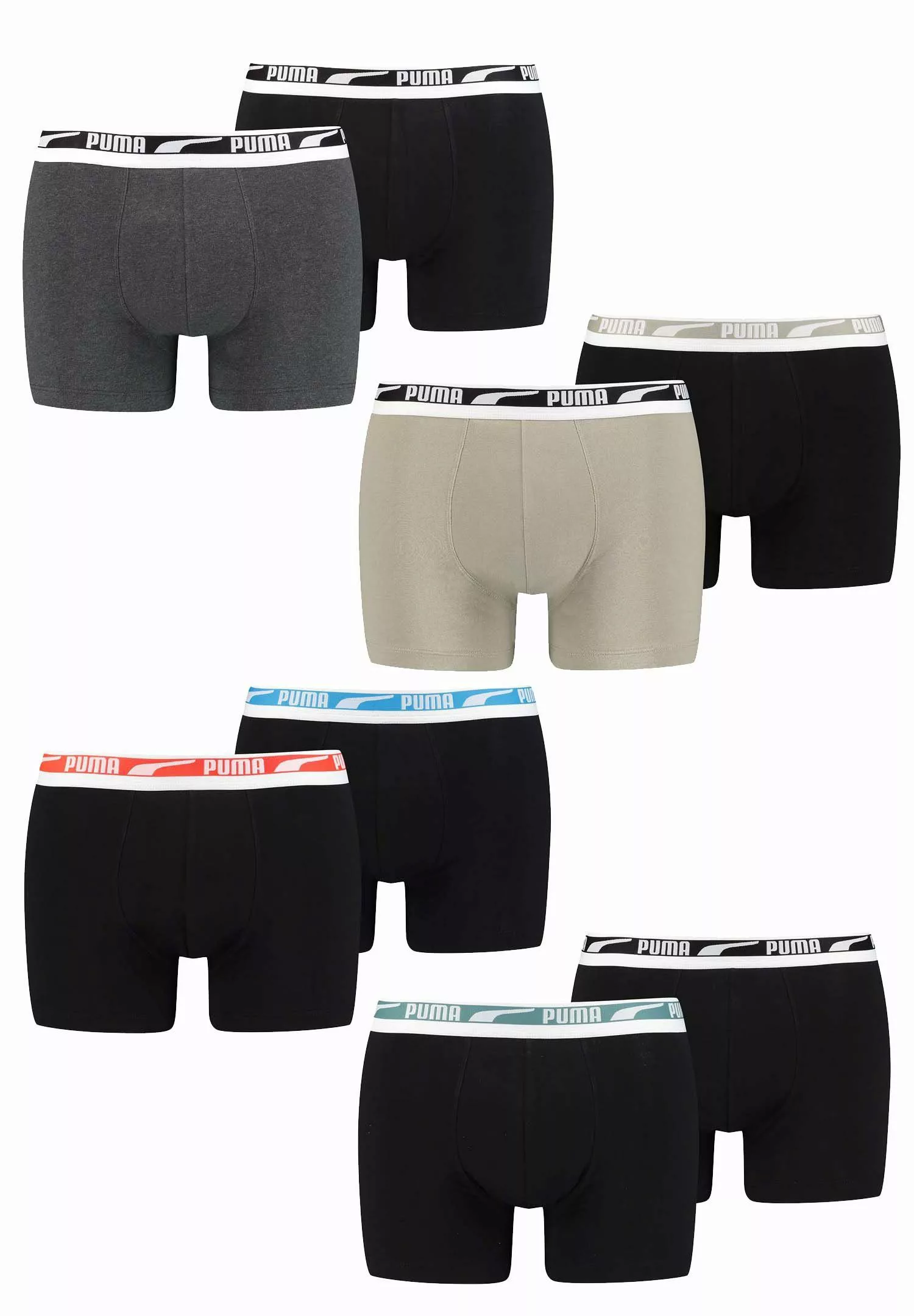 PUMA Boxershorts PUMA MEN MULTI LOGO günstig online kaufen