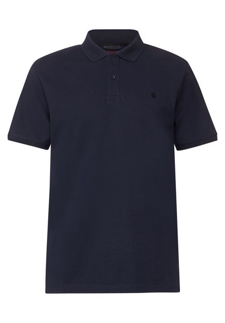 STREET ONE MEN Poloshirt, in Unifarbe günstig online kaufen