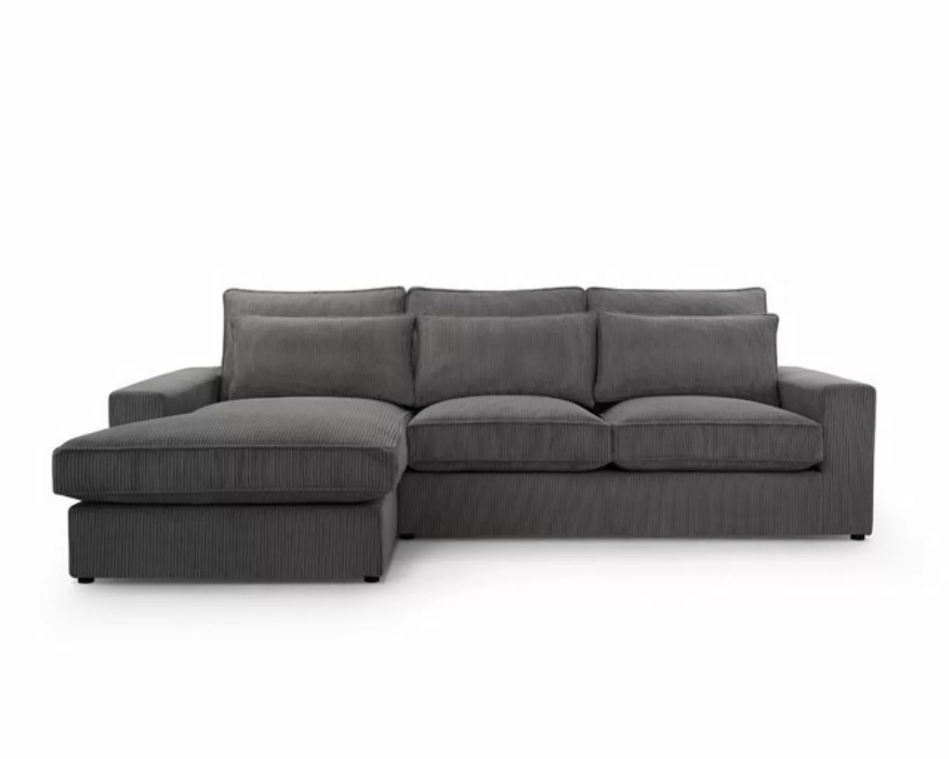 Deine Möbel 24 Wohnlandschaft SISSI XL MINI 308 cm breit Ecksofa Sofa Wohnz günstig online kaufen