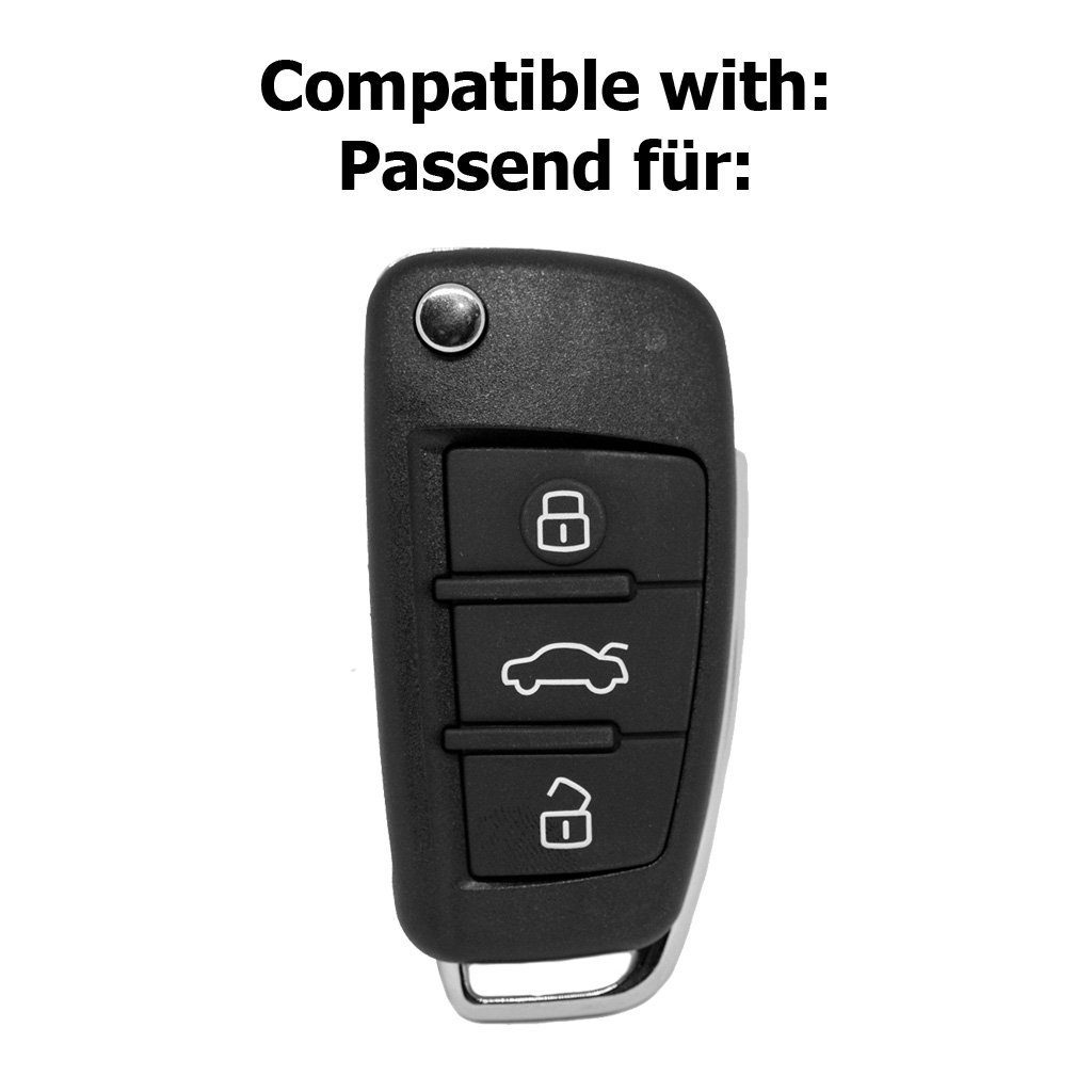 mt-key Schlüsseltasche Autoschlüssel Softcase Silikon Schutzhülle günstig online kaufen