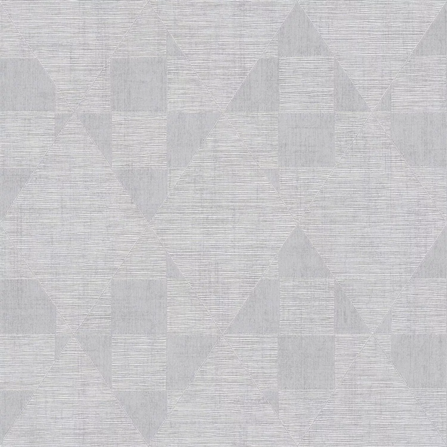 Bricoflor Geometrische Tapete Hellgrau Modern Vliestapete Grau Mit Struktur günstig online kaufen