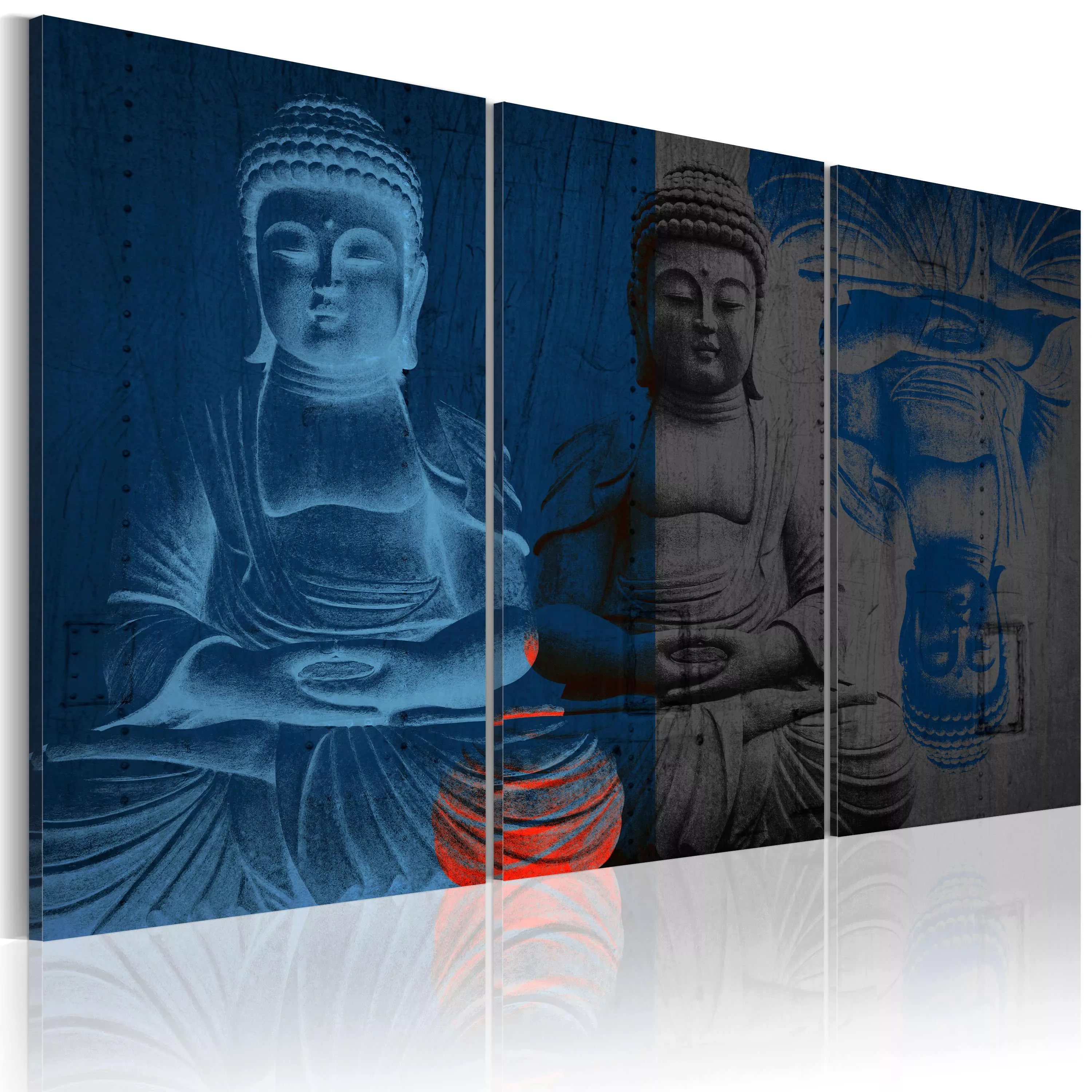 Wandbild - Buddha - Skulptur günstig online kaufen