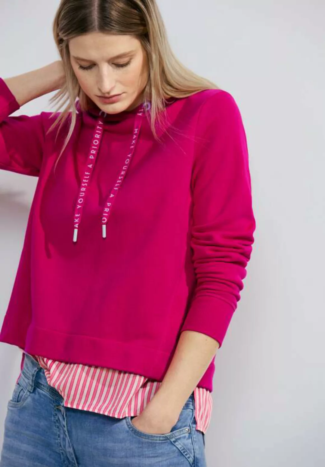 Sweatshirt im Lagenlook günstig online kaufen