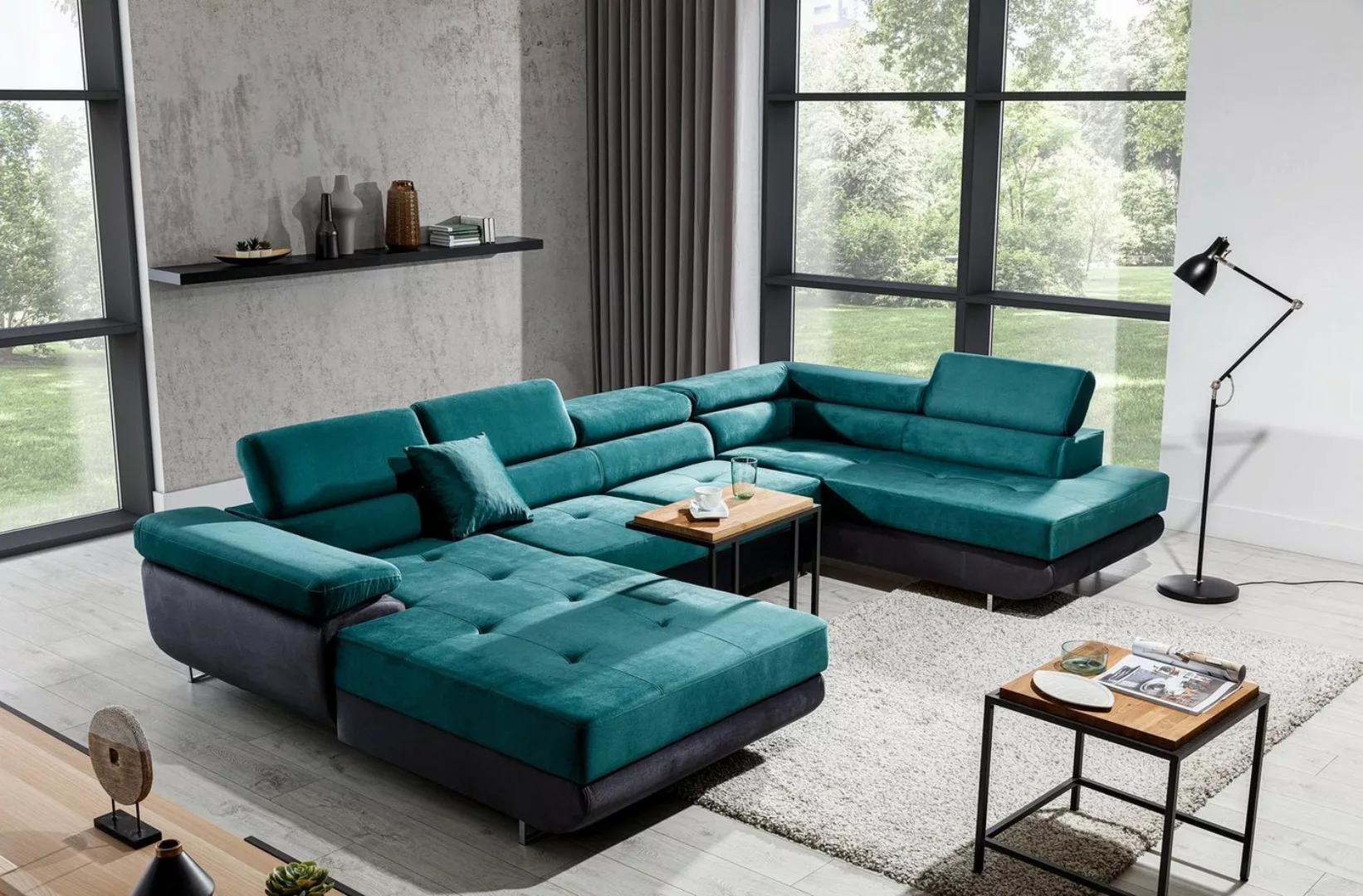 Best for Home Ecksofa Rodrigo, mit Bettfunktion, Bettkasten und verstellbar günstig online kaufen