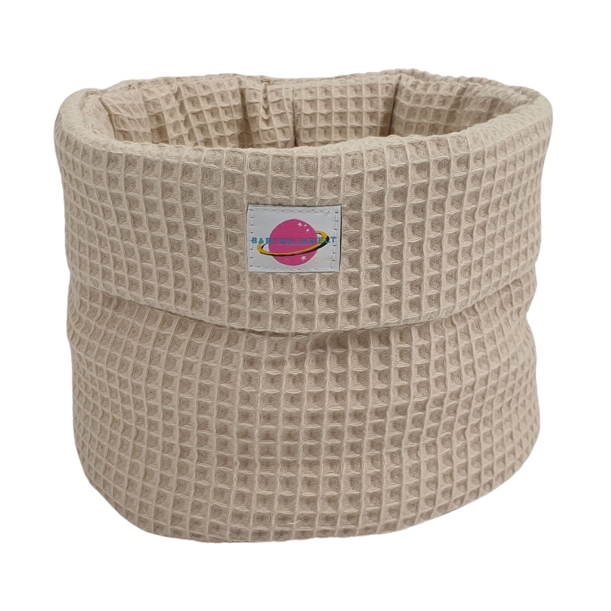 Babymajawelt Aufbewahrungskorb Stoffkorb Waffel Organizer Utensilio günstig online kaufen