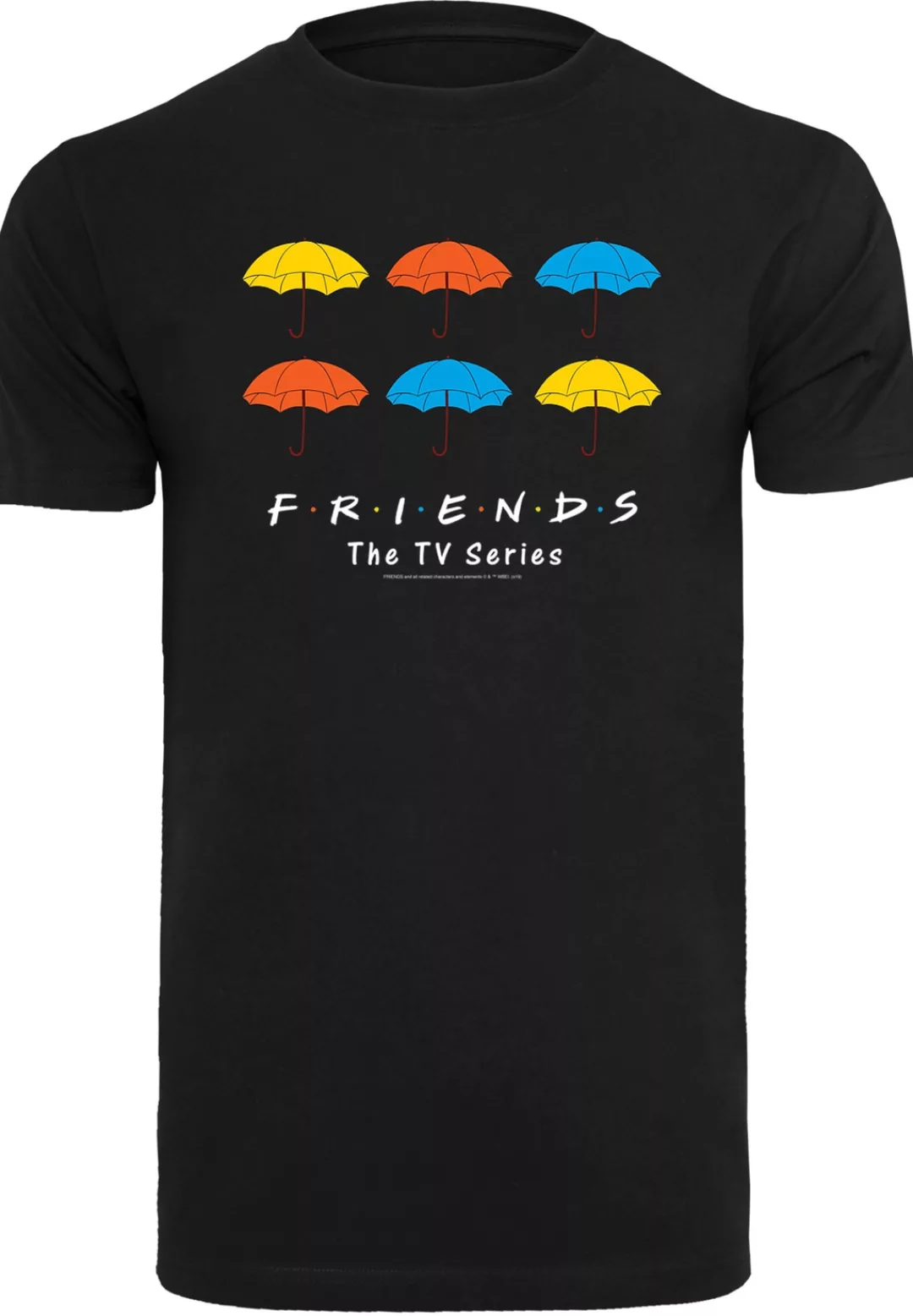 F4NT4STIC T-Shirt "FRIENDS Bunte Regenschirme", Herren,Premium Merch,Regula günstig online kaufen