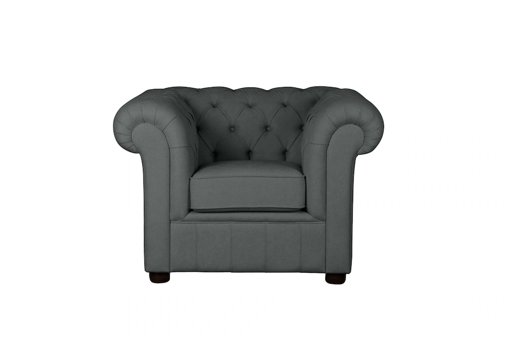 Home affaire Sessel "CHARENTE, Chesterfield, Wellenfederung, Maße B/T/H: 10 günstig online kaufen