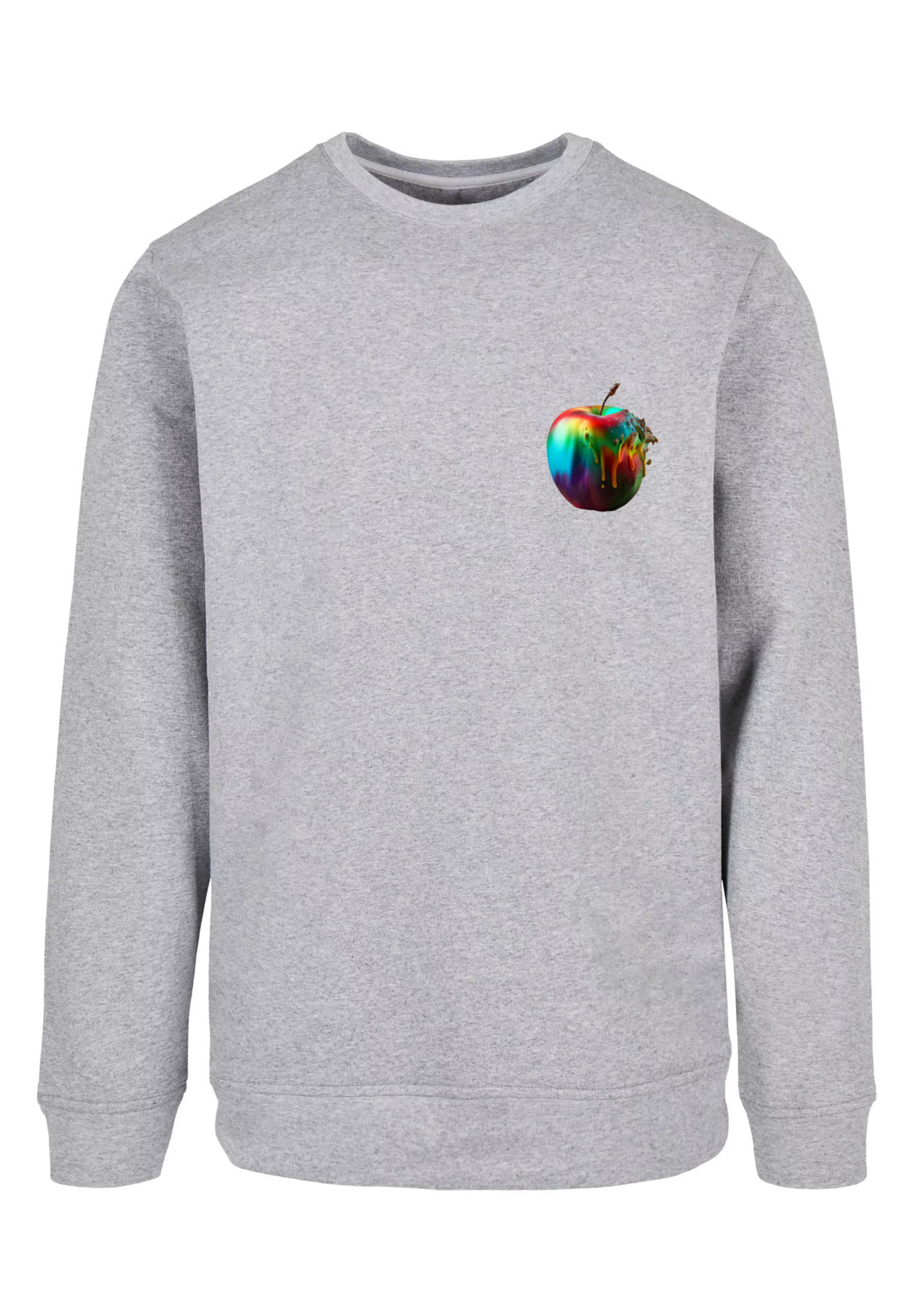 F4NT4STIC Kapuzenpullover "Colorfood Collection - Rainbow Apple", Print günstig online kaufen