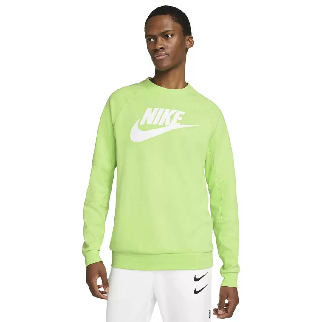 Nike Sportswear Crew Langarm-t-shirt L Key Lime / White günstig online kaufen