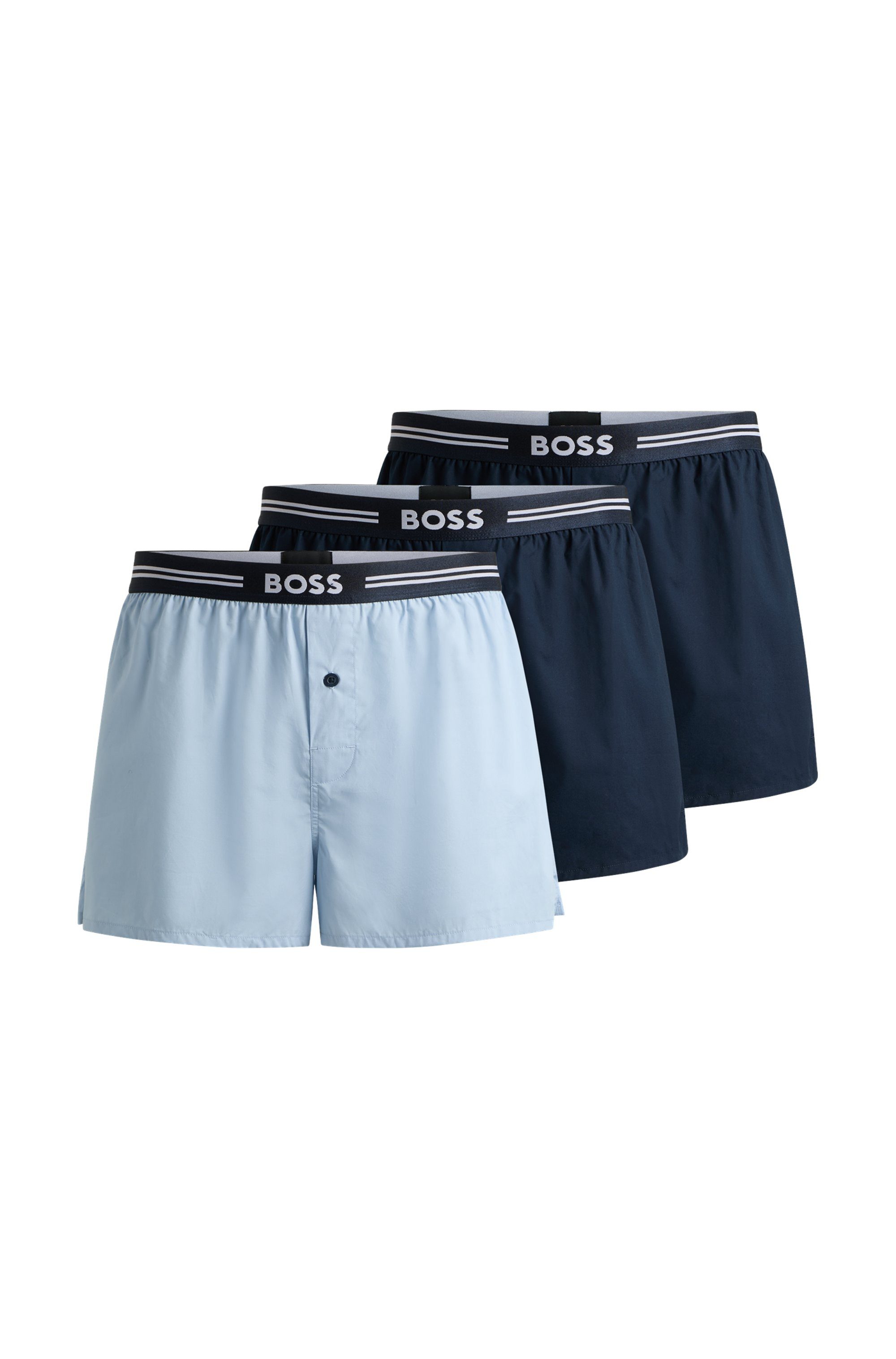 BOSS Boxershorts 3P Woven Boxer (Packung, günstig online kaufen