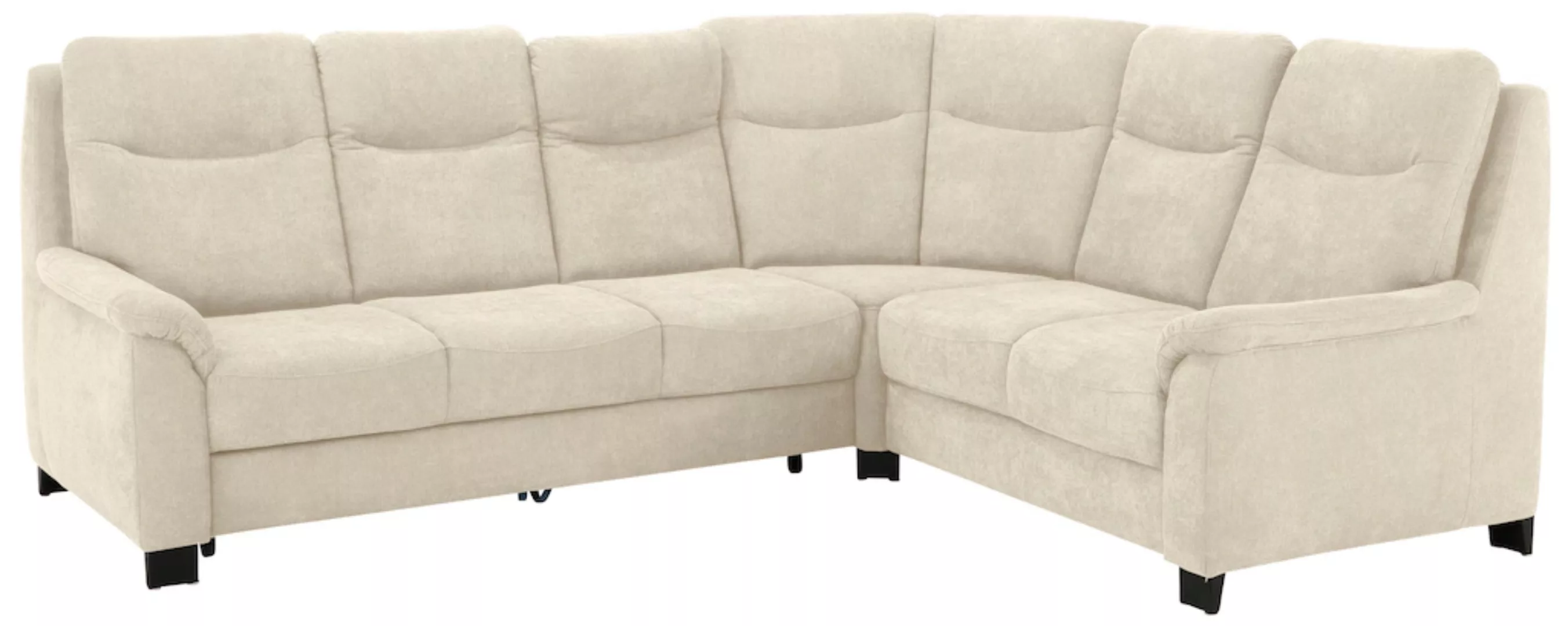 Home affaire Ecksofa »Boccaccio L-Form«, mit Federkern, incl. Kopfteilverst günstig online kaufen