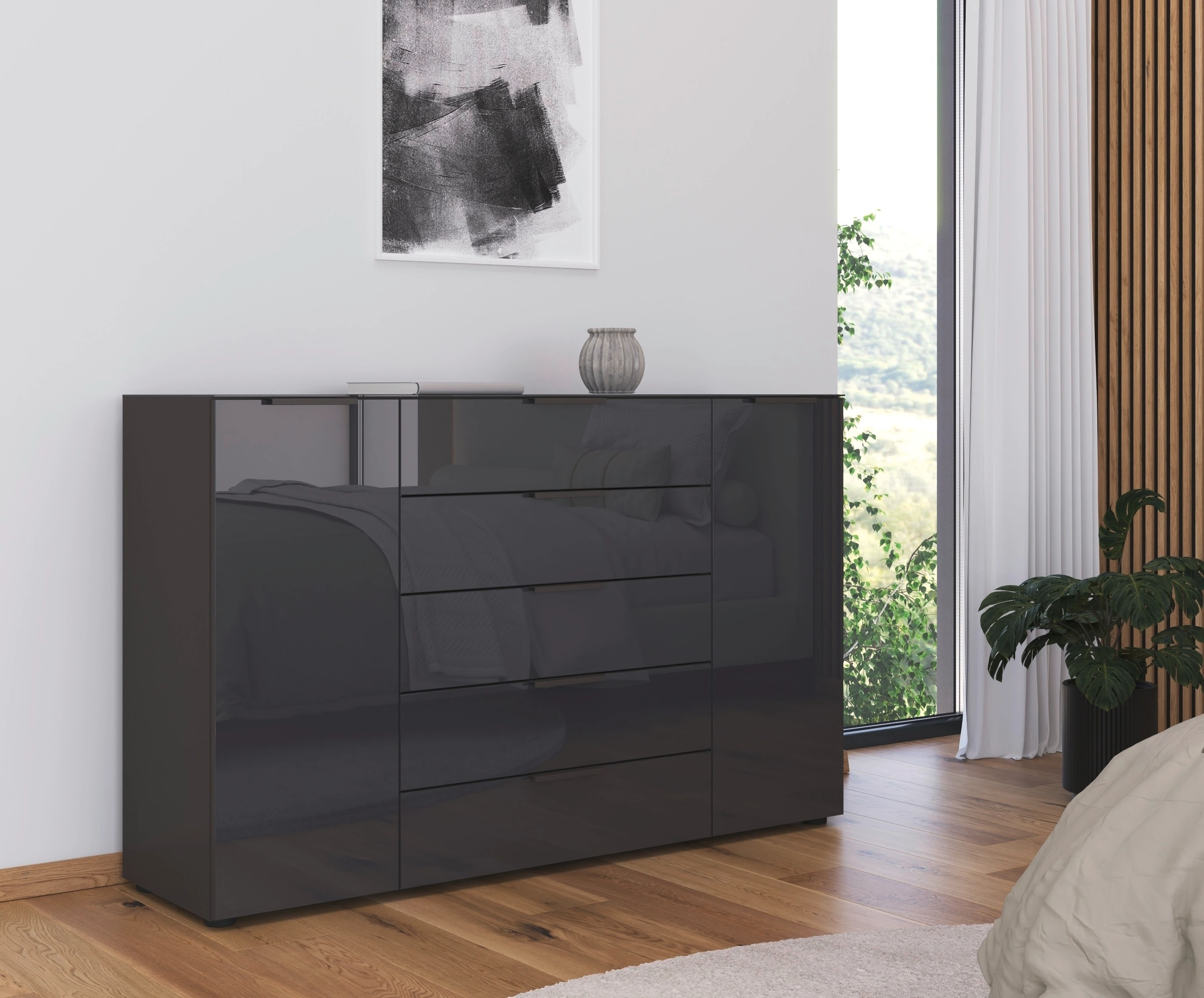 rauch Schubkastenkommode "Flipp Kommode Sideboard Wäscheschrank", 2-türig, günstig online kaufen