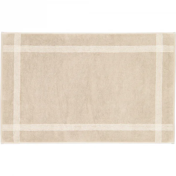 Cawö Badematte Two-Tone 604 - Größe: 50x80 cm - Farbe: sand - 33 günstig online kaufen