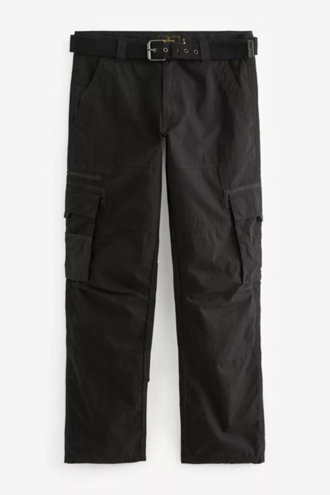 Next Cargohose Relaxed Fit Tech Cargohose mit Gürtel (2-tlg) günstig online kaufen