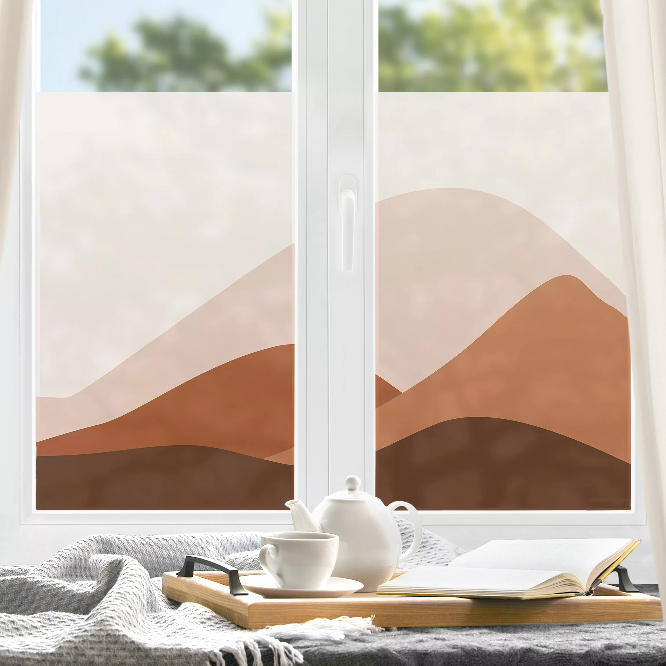 Fensterfolie Wüsten Berge II günstig online kaufen
