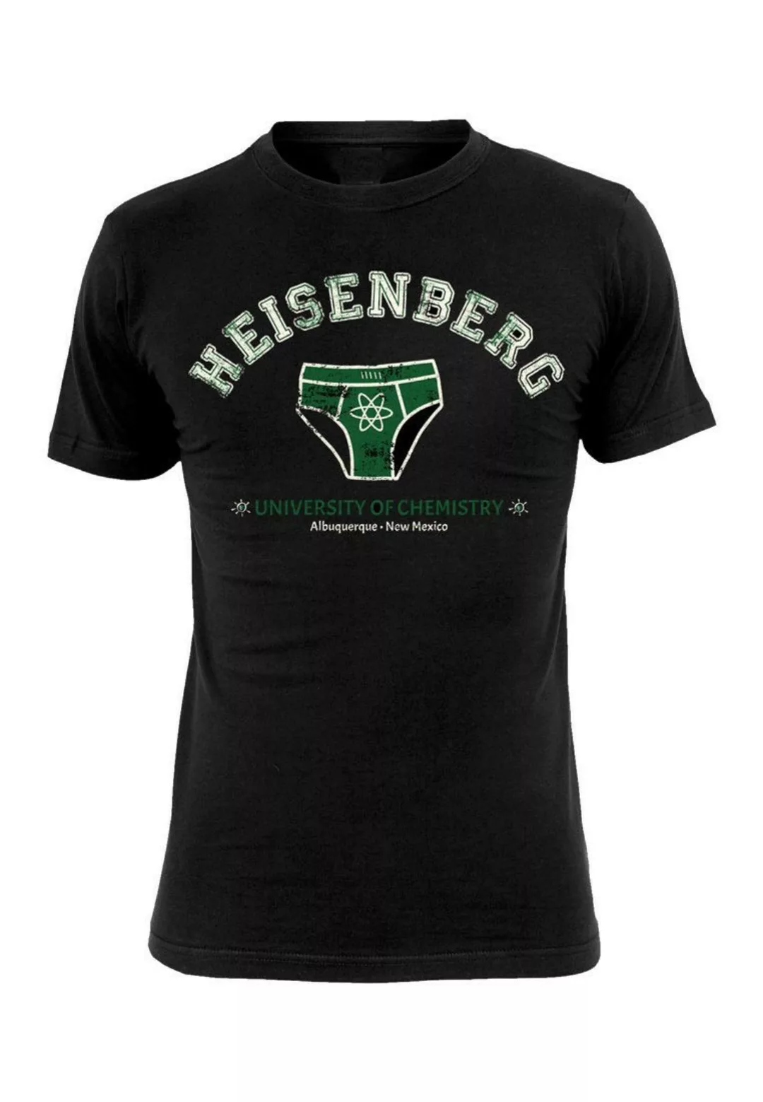 Breaking Bad T-Shirt Men - HEISENBERG UNIVERSITY - Black günstig online kaufen