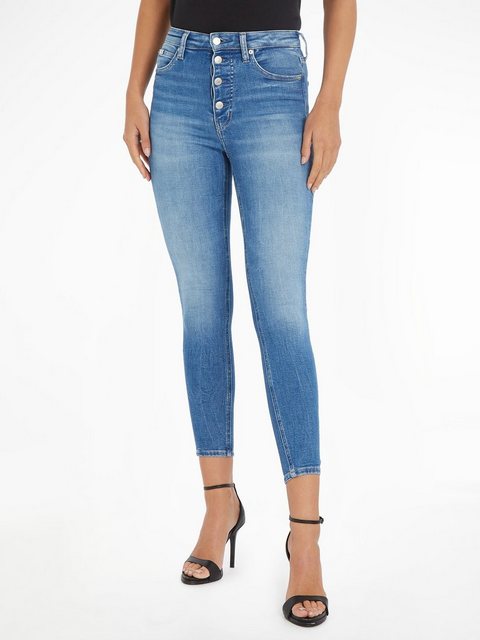 Calvin Klein Jeans Skinny-fit-Jeans "HIGH RISE SUPER SKINNY ANKLE", im 5-Po günstig online kaufen